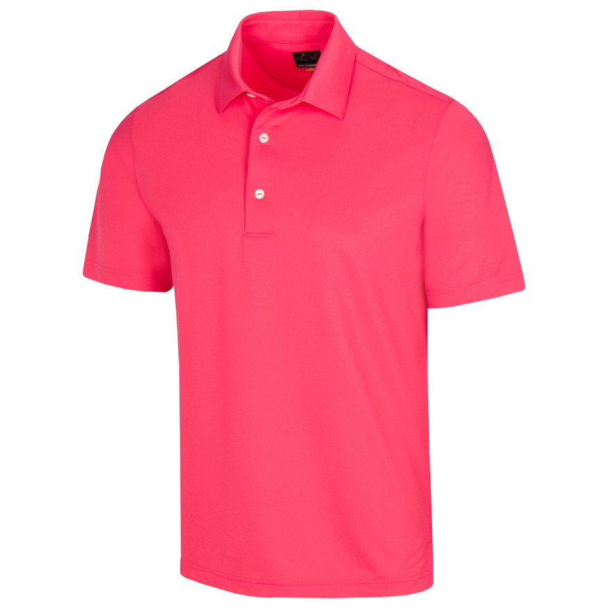 Greg Norman Freedom Micro Pique Stretch Polo Golf Shirt